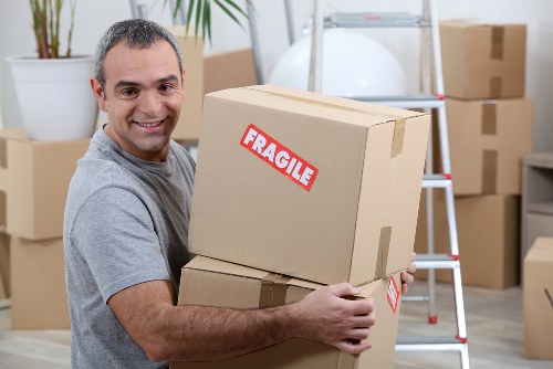 Removal van and moving team serving homes in Catford