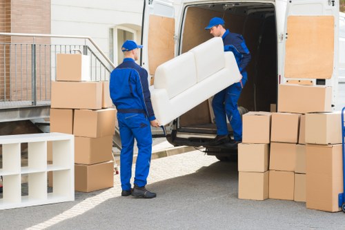 Business packing and transport support for commercial moves in Catford