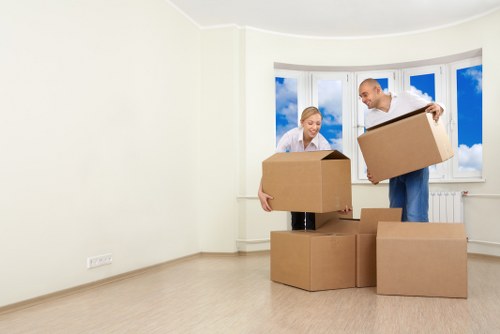Packing and removal service for a flat move in Catford