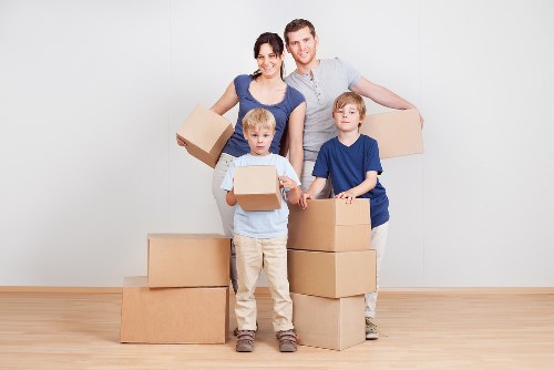 Careful packing and transport for a Catford house move