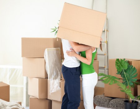 Small business and office removals in Catford with a van team