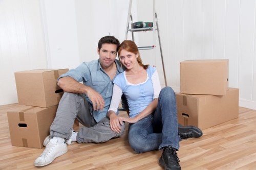 Careful loading and delivery by a Catford moving team