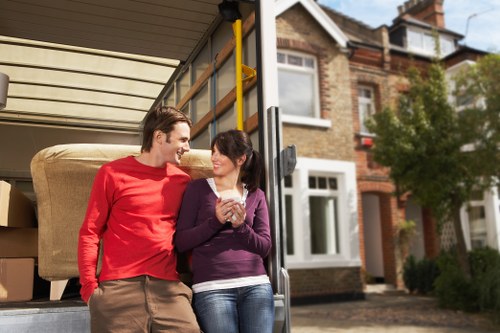 Removal van service supporting a flat move in Catford