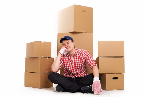 Investigation of a damaged item claim during a move